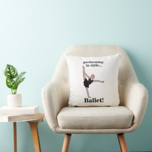 Ballet in stijl ballerina danser kussen