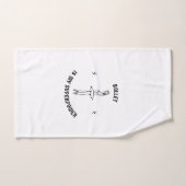 Ballet is mijn supermacht handdoek (Handdoek)