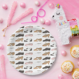 Ballet Jazz Tap Lyrische Acro Karakter Dance Schoe Papieren Bordje