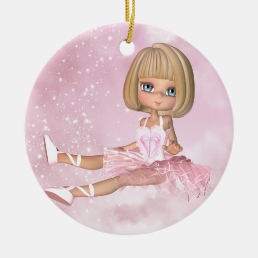 Ballet Keepomwille Ornament - Ballerina Ornament (Voorkant)