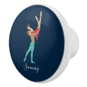 ballet keramische knop (Rechts)