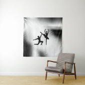 Ballet Koppel Dans Wandkleed (In situ)