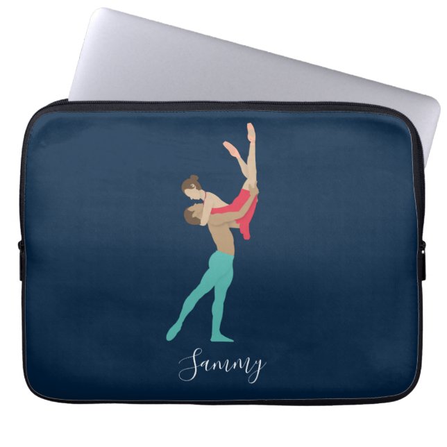 ballet laptop sleeve (Voorkant)