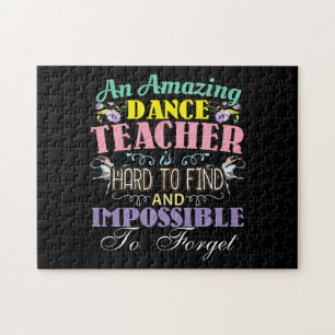 Ballet leraar appreciatie - verbluffende prijsopga legpuzzel