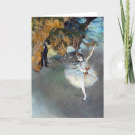 Ballet - l'etoile - Edgar Degas - 1878 Kaart