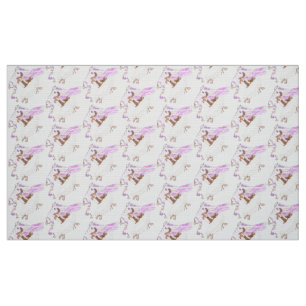 Ballet Love Bunny Polyester Weave Fabric 58-inch b Stof