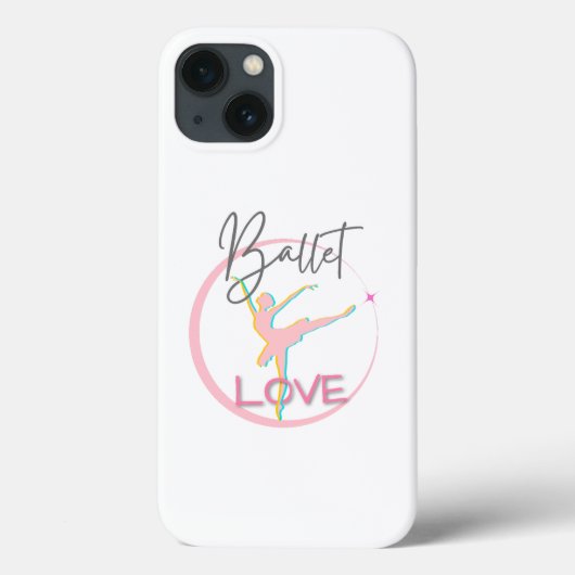 Ballet Love iPhone Case (Achterkant)