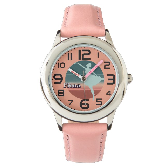 Ballet Lover Dancer Horloge (Voorkant)