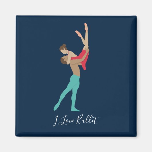 ballet magneet (Voorkant)