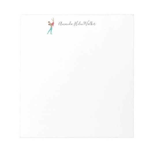 ballet notitieblok (Voorkant)