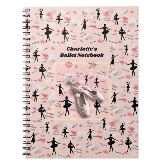 Ballet Notitieboek (Titel aanpasbaar) (Voorkant)