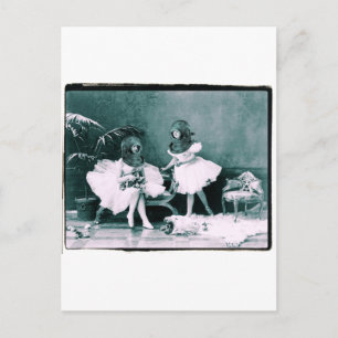 Ballet onderwater briefkaart
