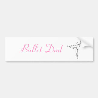 Ballet Pap bumper sticker