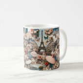 Ballet parisien Dream Collage Café Mug (Devant droit)