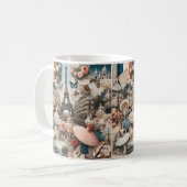 Ballet parisien Dream Collage Café Mug (Devant gauche)