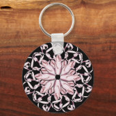 Ballet Pattern Sleutelhanger (Voorkant)