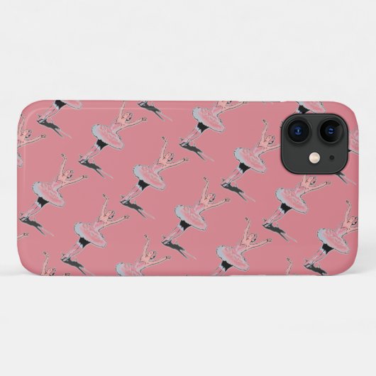 Ballet Pink Ballerina Case-Mate iPhone Case (Achterkant (horizontaal))