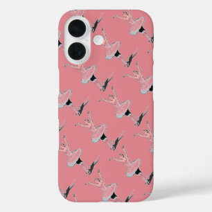 Ballet Pink Ballerina iPhone 16 Hoesje