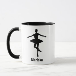Ballet Pirouette Pose Silhouette Mok