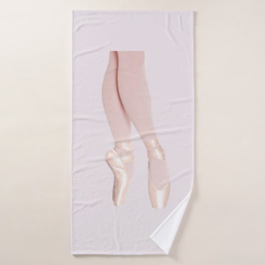 Ballet Point Shoes (Serviette de bain)