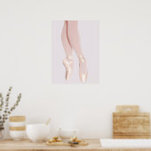 Ballet Point Shoes Poster (Keuken)