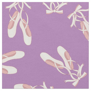 Ballet Pointe Shoes Cute Dance Dancer Pink Paars Stof