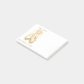 Ballet Pointe Shoes, gebilderd, aangepast Post-it® Notes (Schuin)