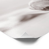 Ballet Pointe Shoes on Dance Floor Sjabloon Foto Afdruk (Hoek)