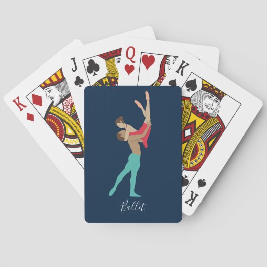 ballet pokerkaarten (Achterkant)