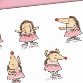 BALLET POSITIES briefkaart van Nicole Janes