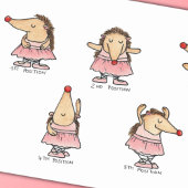 BALLET POSITIONS carte de voeux par Nicole Janes