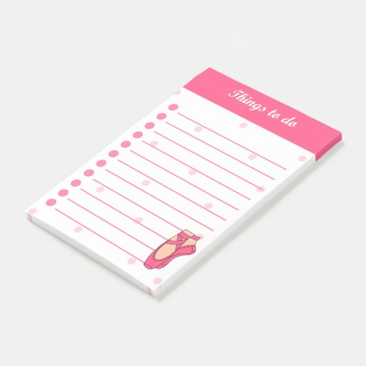 ballet post-it® notes (Schuin)