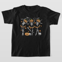 Ballet Pumpkin Skeleton Scary Halloween