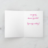 Ballet recital gefeliciteerd! kaart (Binnen)