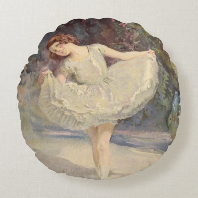 ballet rond kussen (Voorkant)