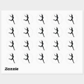 ballet ronde sticker (Vel)