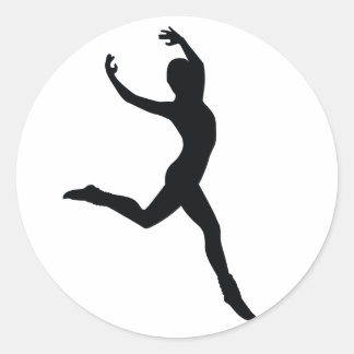 ballet ronde sticker