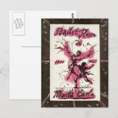 Ballet Russe de Monte Carlo 1944-45 Briefkaart (Voorkant / Achterkant)