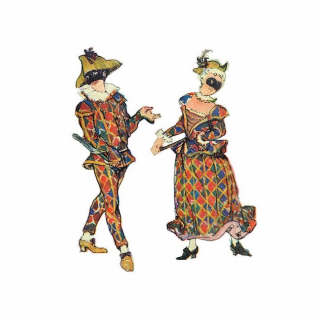 Ballet Russe de Monte Carlo Staand Fotobeeldje (Voorkant)