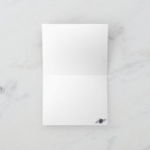 Ballet schoenen gevouwen dank u kaart (Binnen)