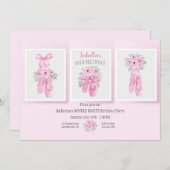 Ballet schoenen kaart (Voorkant / Achterkant)