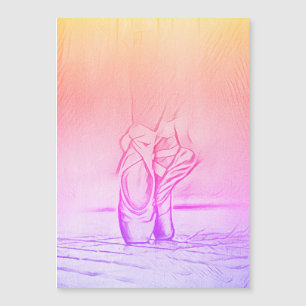 Ballet Schoenen Rainbow Ballerina Magnetische Kaar