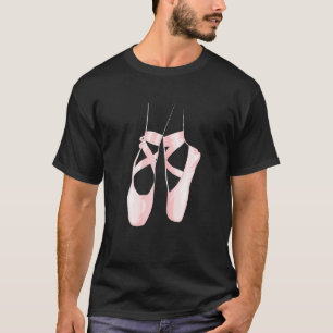 Ballet schoenen teen dansen ballerina t-shirt