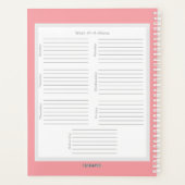 Ballet - Schoolplanner - HAMbyWG Planner (Achterkant)