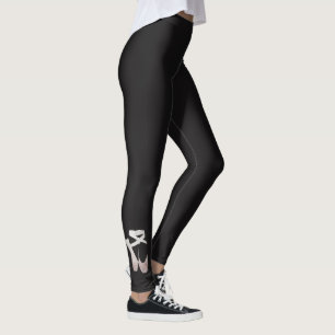 Ballet Shoes Dancer Ballerina Leggings