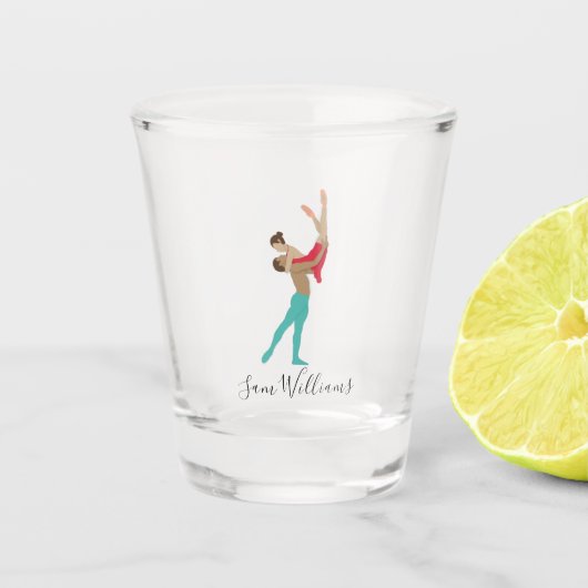 ballet shot glas (Voorkant)