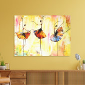 Ballet Sinfonietta Canvas Afdruk (Insitu (Woonkamer))