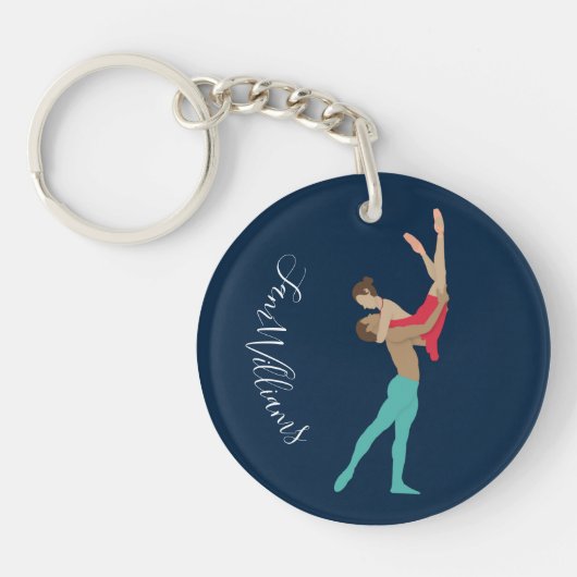 ballet sleutelhanger (Voorkant)
