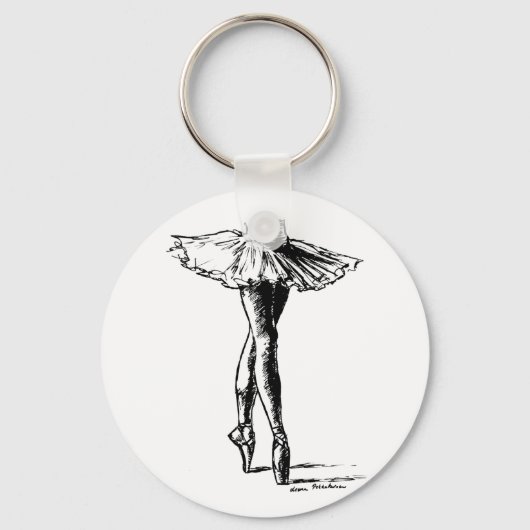 ballet sleutelhanger (Voorkant)