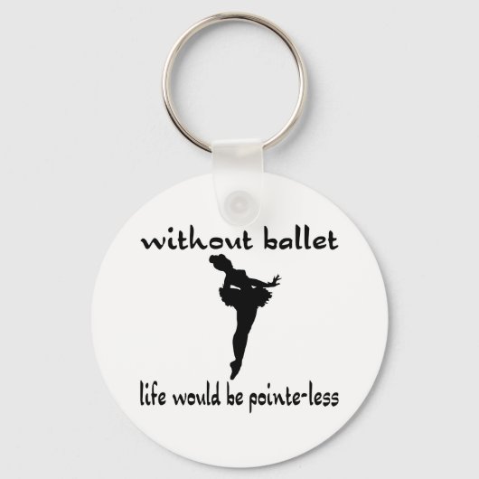 ballet sleutelhanger (Voorkant)